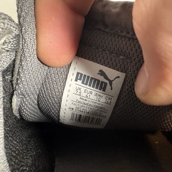 Puma Sneakers Womens Size 10 Gray Suede Vikky Low Top Casual Shoe 36262416 - Picture 8 of 8